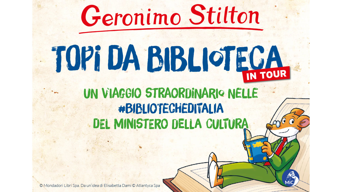 Geronimo Stilton fa tappa nella Biblioteca statale Antonio Baldini